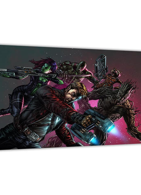 Galactic Outlaws Guardians of the Galaxy Marvel wall art 2 by Geebo Vigonte
