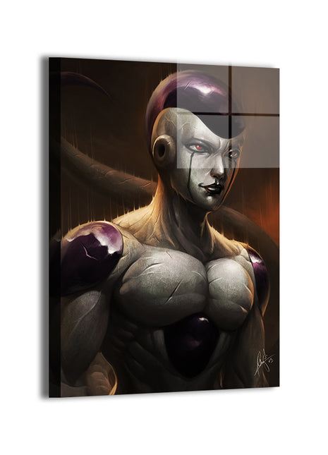 Galactic Tyrant wall art metal print displaying sharp detail and cinematic lighting, capturing a cold and commanding villain presence on durable aluminum by Snapping Turtle Gallery