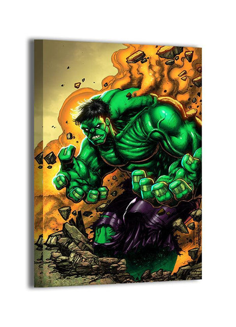 Gamma Fury Hulk Marvel acrylic print by Emil Cabaltierra