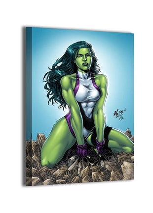 Gamma Grace She-Hulk (Jennifer Walters) Marvel wall art by Vhon Remot