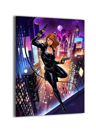Ghost Drop Black Widow (Natasha Romanoff) Marvel wall art by Kevin Anthony De Castro