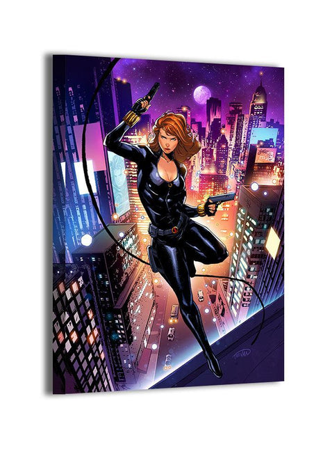 Ghost Drop Black Widow (Natasha Romanoff) Marvel wall art by Kevin Anthony De Castro