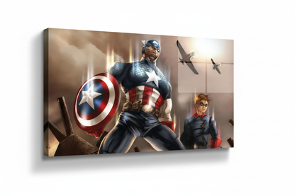 Glossy Canvas Mockup