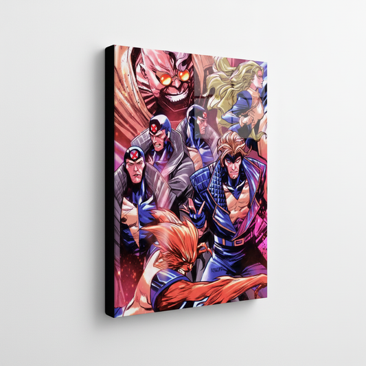Glossy Canvas Mockup