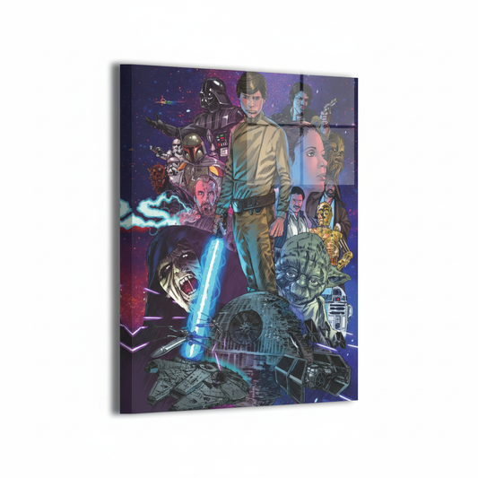 Glossy Canvas Mockup