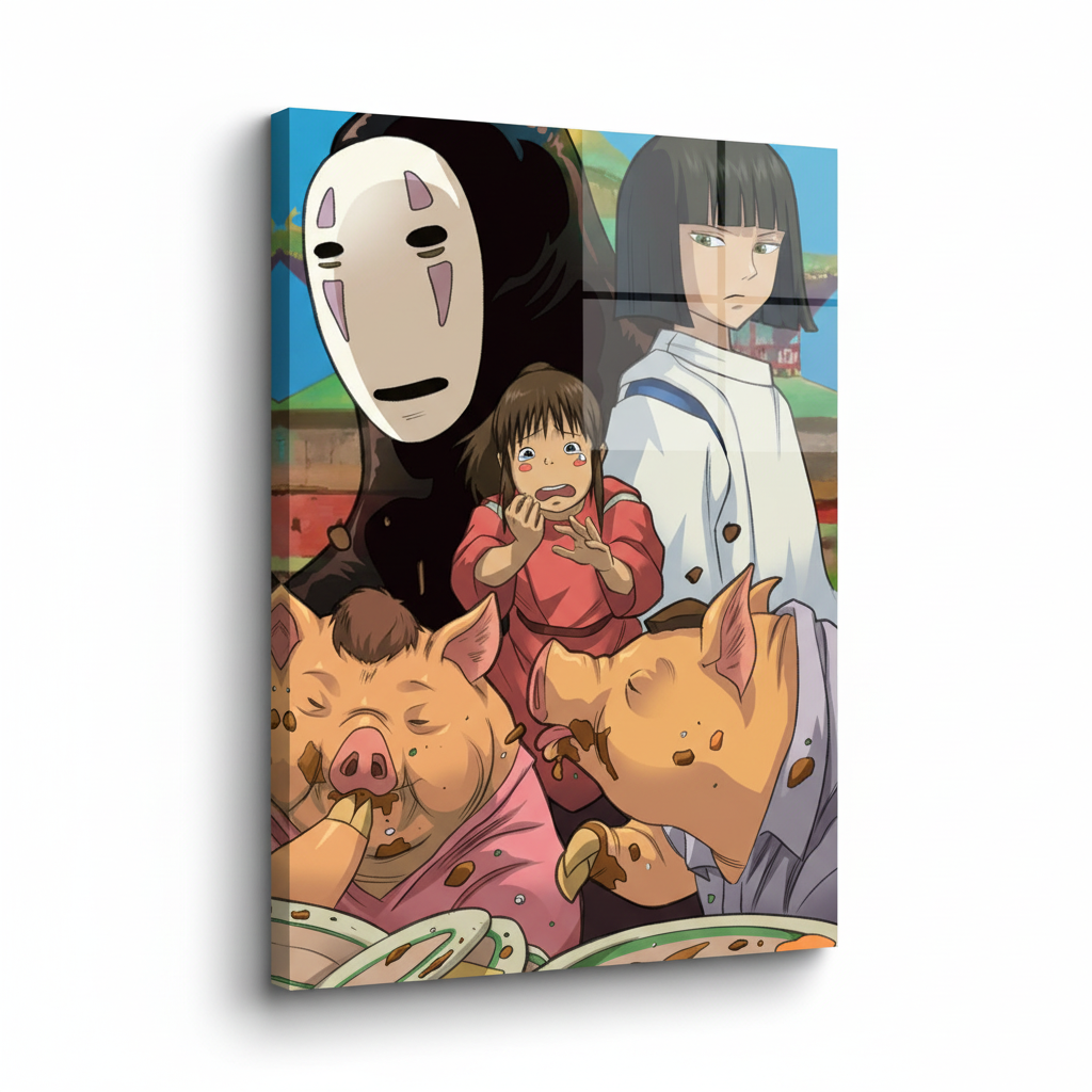 Glossy Canvas Mockup