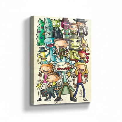 Glossy Canvas Mockup