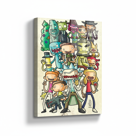 Glossy Canvas Mockup