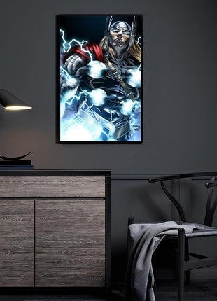 God of Thunder Ascends Thor Odinson Marvel wall art by Jimbo Salgado