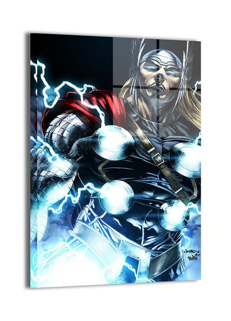 God of Thunder Ascends Thor Odinson Marvel wall art by Jimbo Salgado
