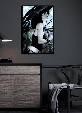 Death Sandman acrylic wall art by Jesse Hansen