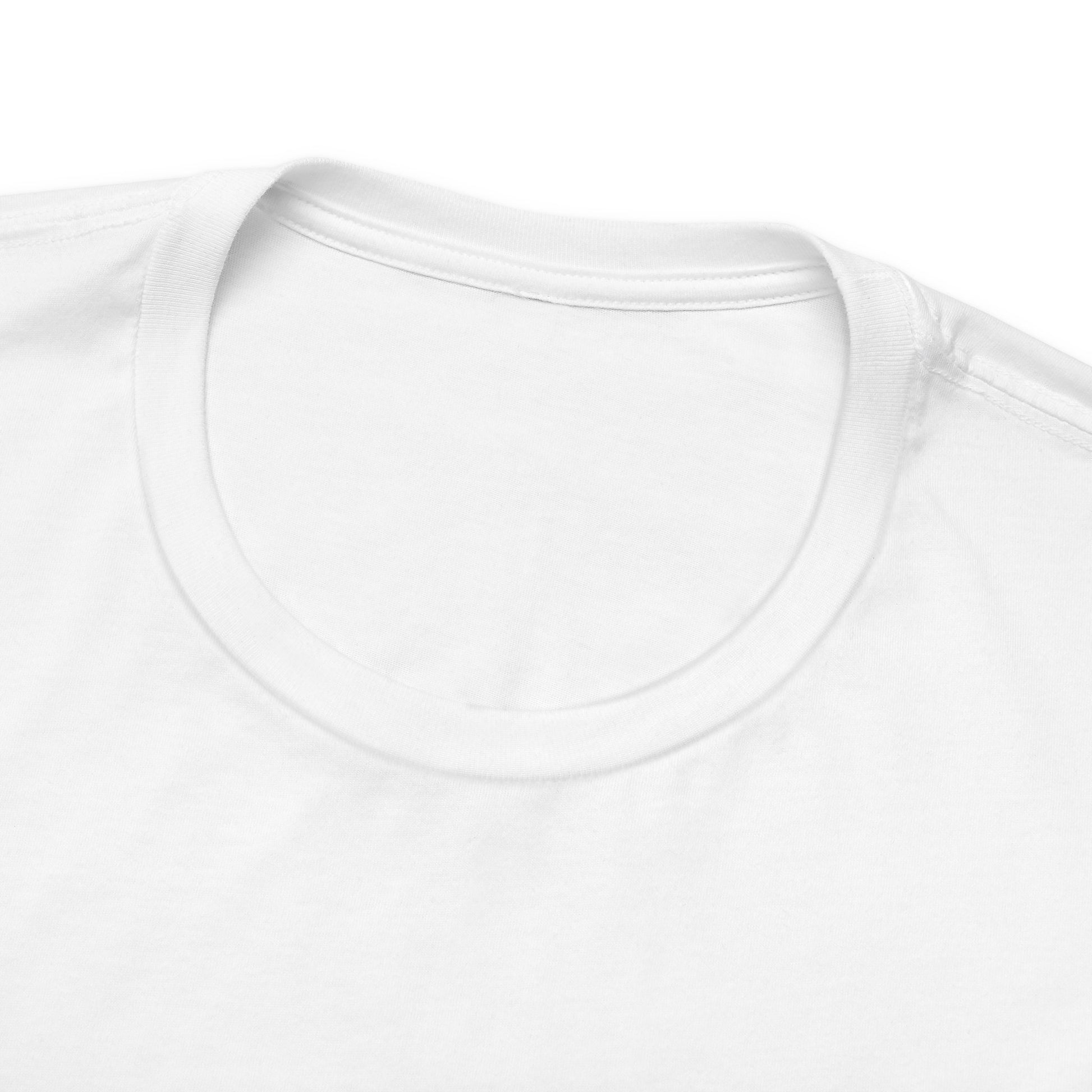Alt: Gravity Hero Anime Shirt on white, hanging front, anime apparel by Snapping Turtle Gallery

