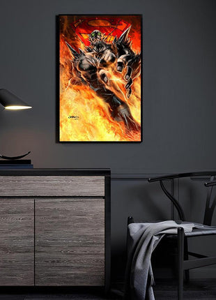 Doomsday acrylic wall art by Jimbo Salgado