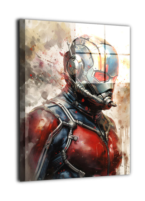 Scott Lang as Ant-Man in Hero of Impossible Scale Marvel wall art