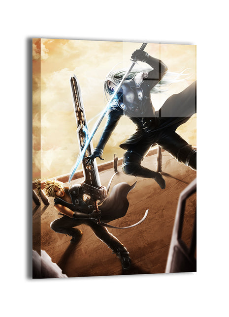 Hero vs Villain Wall Art Acrylic Print, Premium Wall Art by Snapping Turtle Gallery