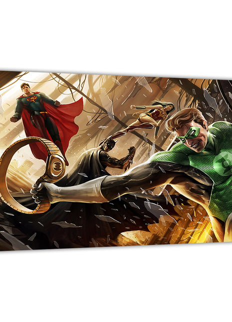 Heroes at Play Wall Art Acrylic Print, Premium Wall Art by Snapping Turtle Gallery