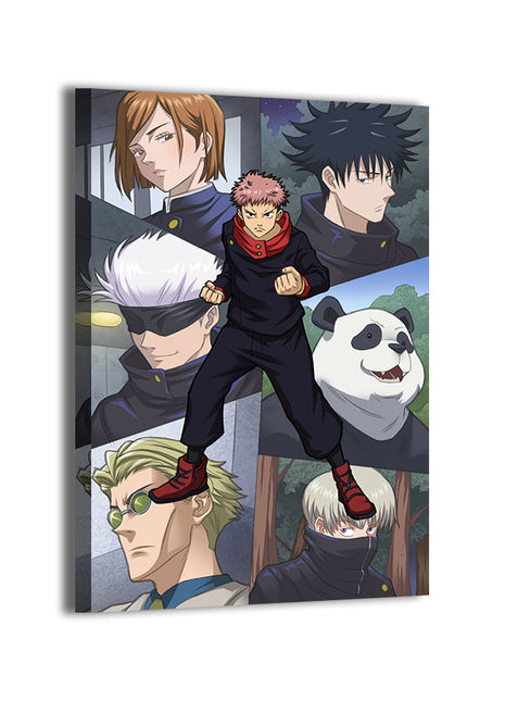 Heroes of jujutsu Kaisen Wall Art Acrylic Print, Premium Wall Art by Snapping Turtle Gallery