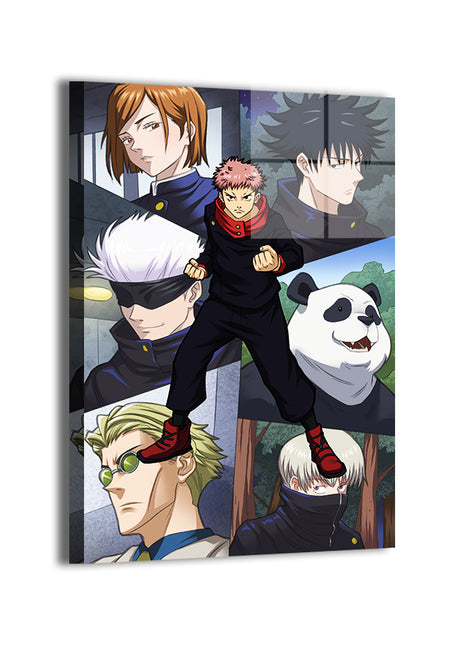 Heroes of jujutsu Kaisen Wall Art Acrylic Print, Premium Wall Art by Snapping Turtle Gallery