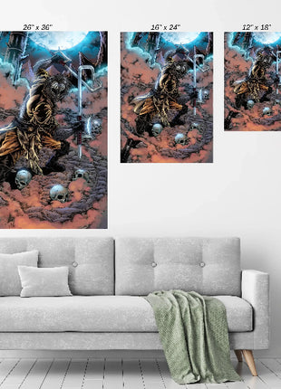 Smokeblade Warrior Wall Art