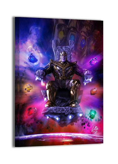 Infinity Reign Thanos Marvel wall art by Richard Williams