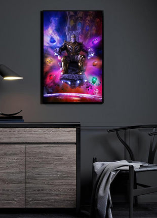 Infinity Reign Thanos Marvel wall art by Richard Williams