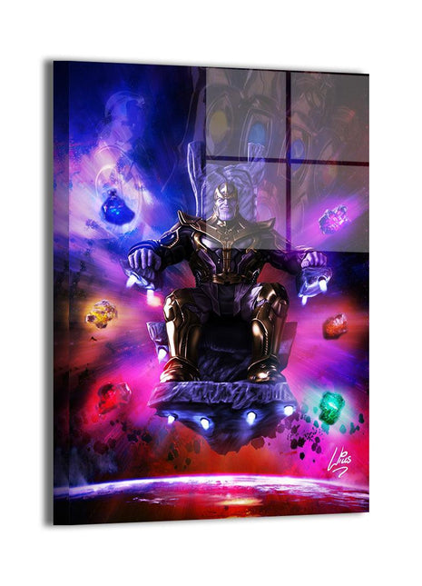 Infinity Reign Thanos Marvel wall art by Richard Williams