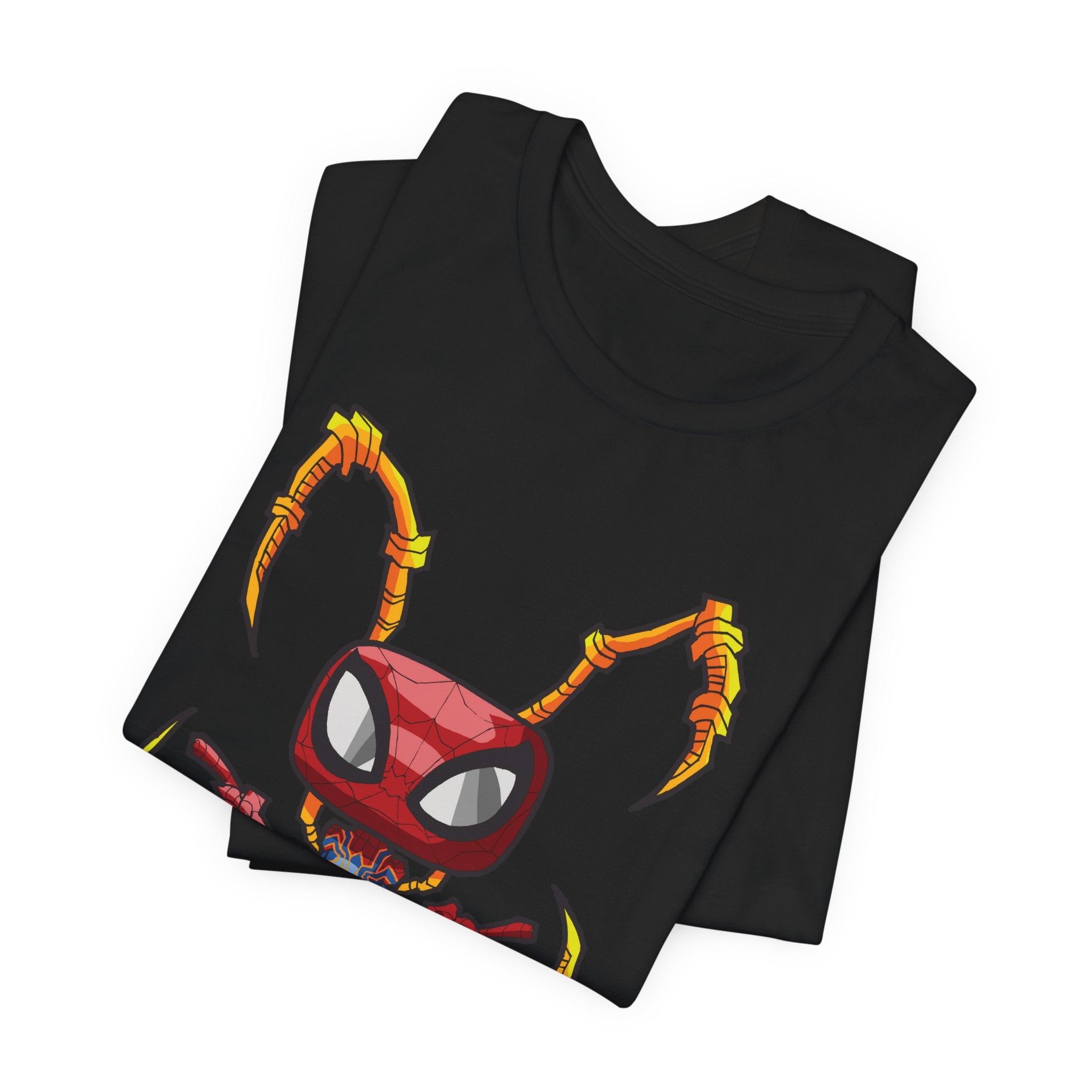 Iron Spider Chibi Mechanical Arms Graphic T-Shirt | STG