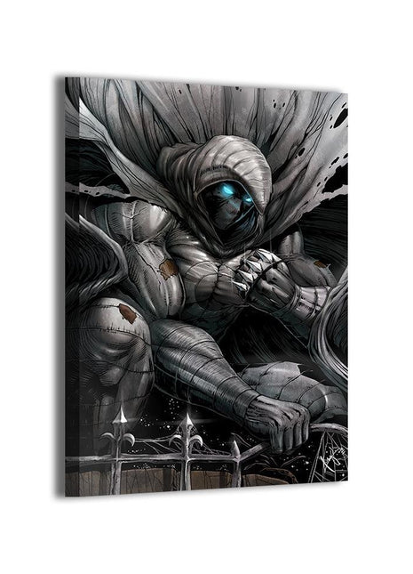 Knight of the Moon Moon Knight wall art — Marvel square print by Wizyakuza (Ceasar), image 2.