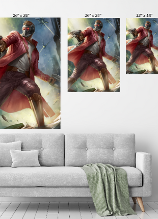 Legendary Outlaw Star-Lord Marvel wall art 4 by Nopeys