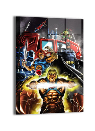 Legends United metal wall art by Ryan Pasibe