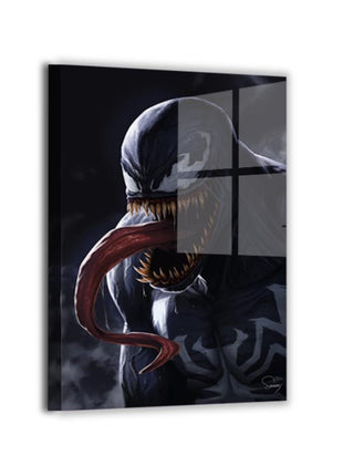 Lethal Instinct wall art featuring Venom (Eddie Brock) — artwork view
