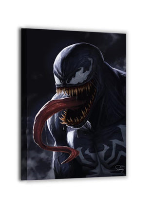 Lethal Instinct wall art featuring Venom (Eddie Brock) — alternate artwork view