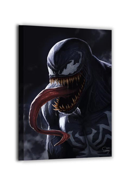 Lethal Instinct wall art featuring Venom (Eddie Brock) — alternate artwork view