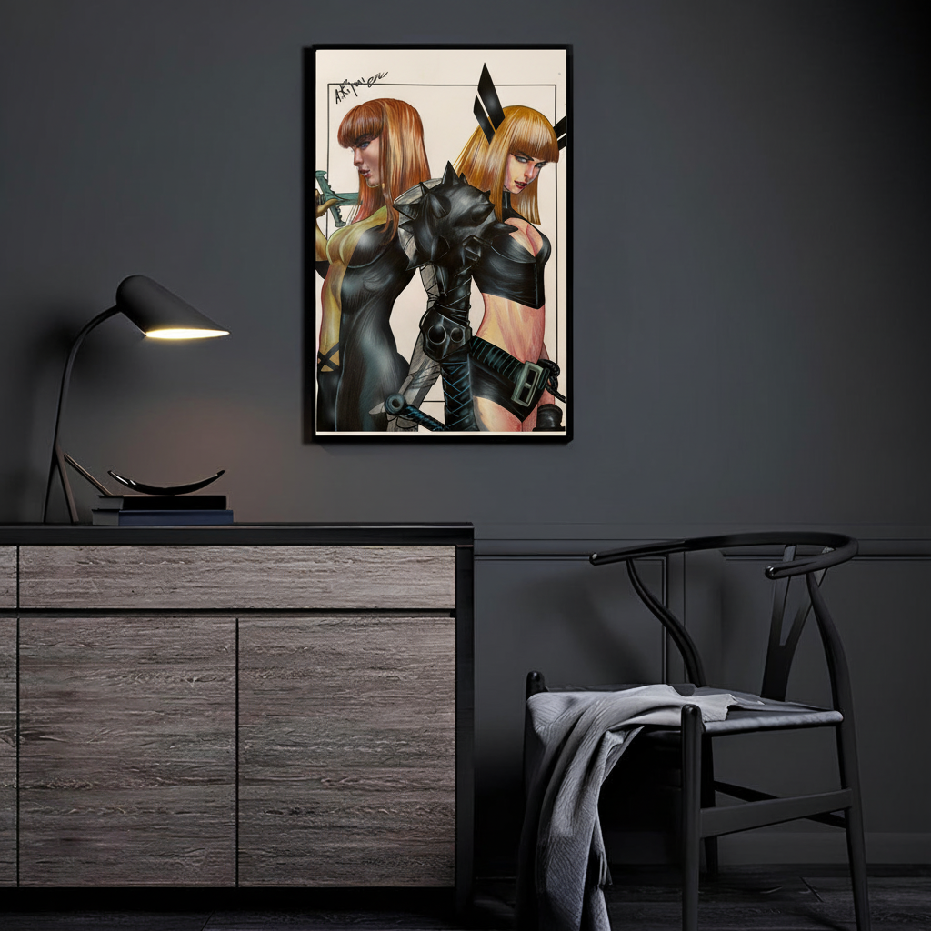 Magik - Dark Room Mockup