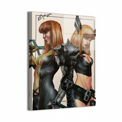 Magik - Glossy Glass on White