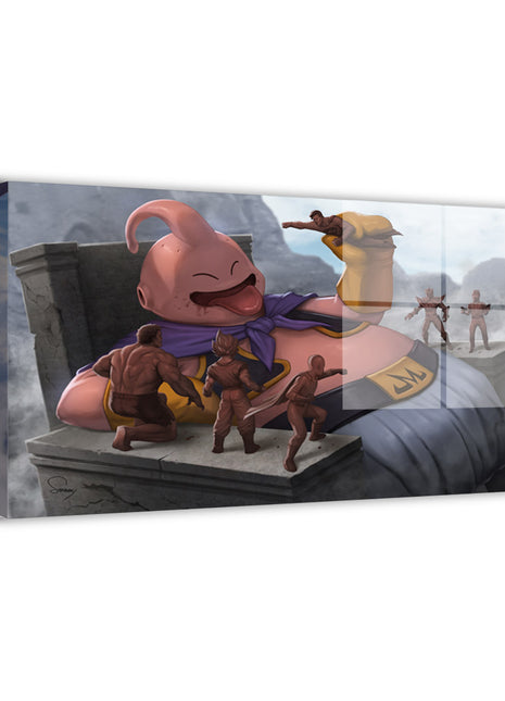 Majin Candy Crossover Majin Buu wall art — Marvel horizontal print by Sam DelaTorre, image 1.