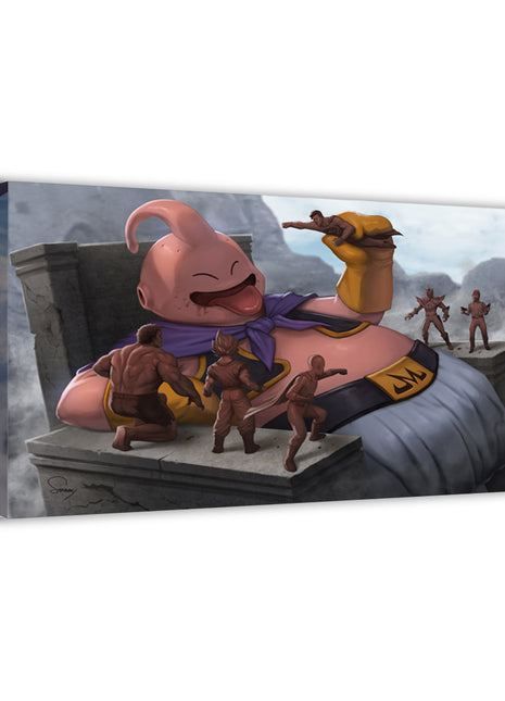 Majin Candy Crossover Majin Buu wall art — Marvel horizontal print by Sam DelaTorre, image 2.
