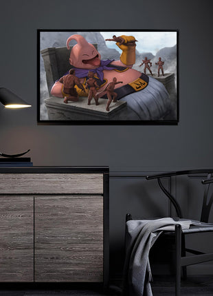 Majin Candy Crossover Majin Buu wall art — Marvel horizontal print by Sam DelaTorre, image 3.