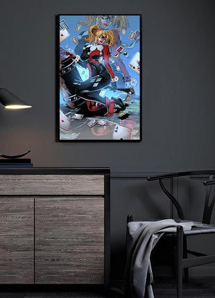 Harley Quinn Mallet Mayhem Wall Art acrylic print by Vhon Remot