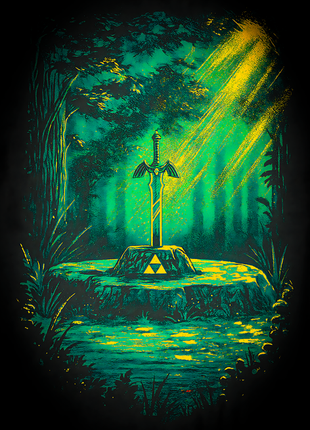 The Master Sword The Legend of Zelda wall art in Acrylic, Canvas and Metal