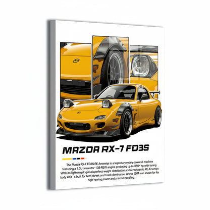 Turbo Apex Icon Wall Art