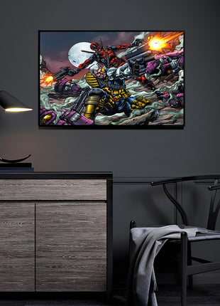 Merc and Mutant Wall Art Acrylic Print, Premium Wall Art by Snapping Turtle Gallery