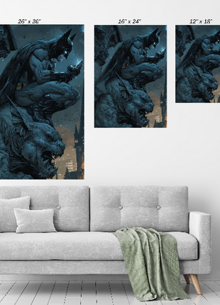 Batman wall art gallery image