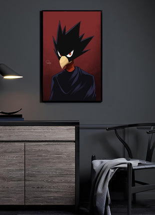 Dark Shadow Hero Wall Art
