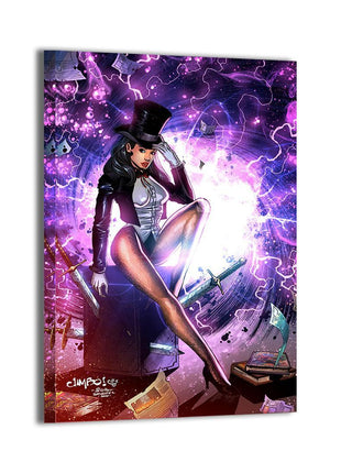 Zatanna canvas wall art by Jimbo Salgado