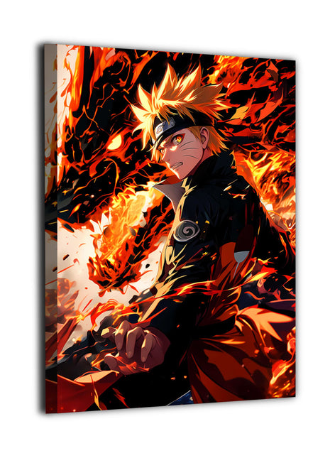The Fire of the Hidden Leaf Wall Art