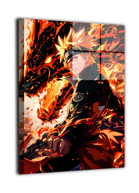 The Fire of the Hidden Leaf Wall Art