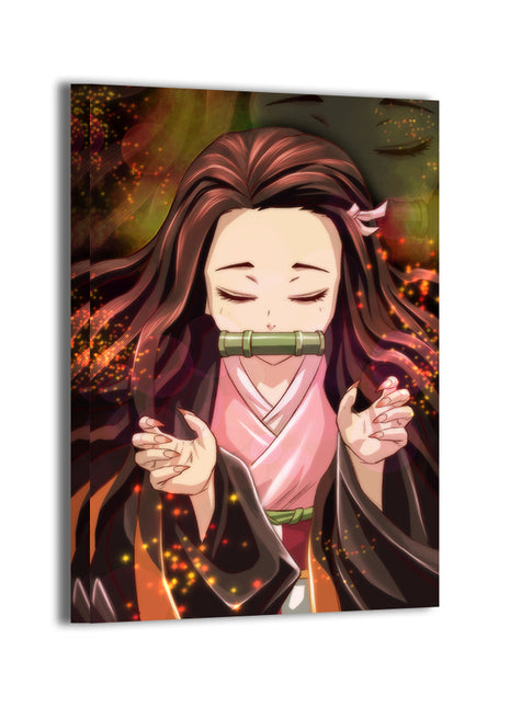 Nezuko Unleashed Wall Art Acrylic Print, Premium Wall Art by Snapping Turtle Gallery