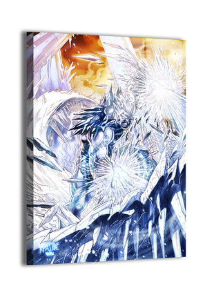 Omega Frost Surge Wall Art Acrylic Print, Premium Wall Art by Snapping Turtle Gallery