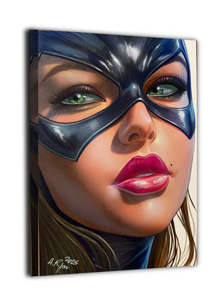 Oracle's Legacy Batgirl Barbara Gordon canvas wall art by Aurelio Rigoni